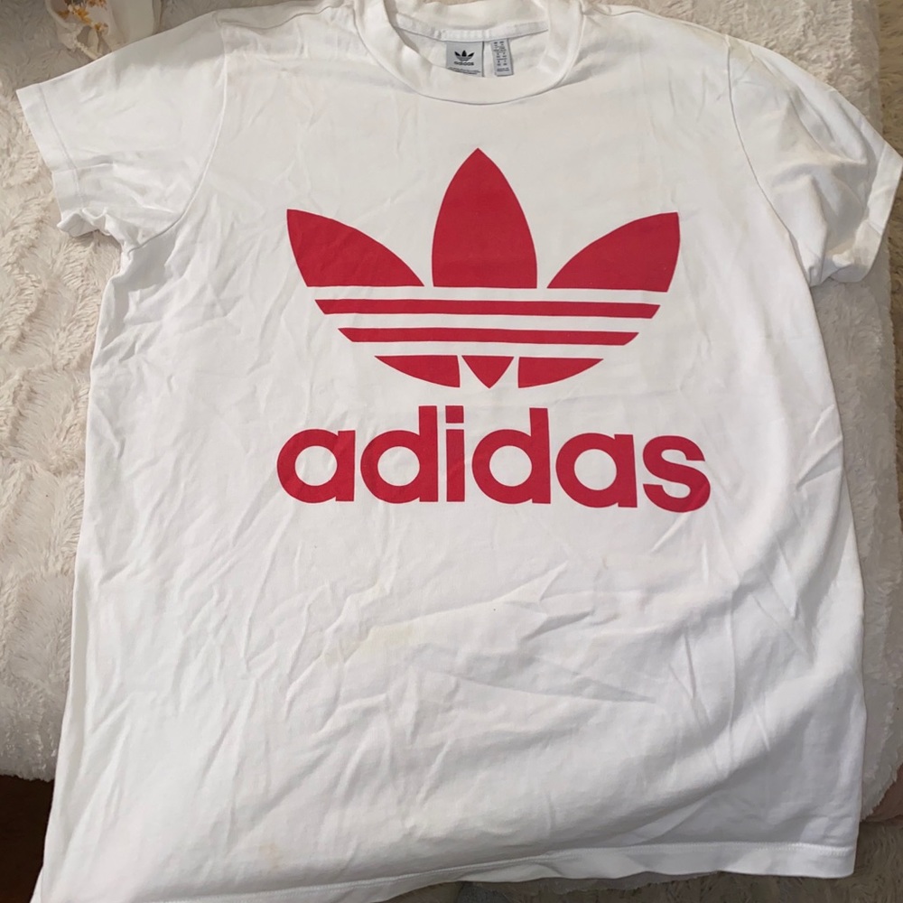 Oversized adidas tee